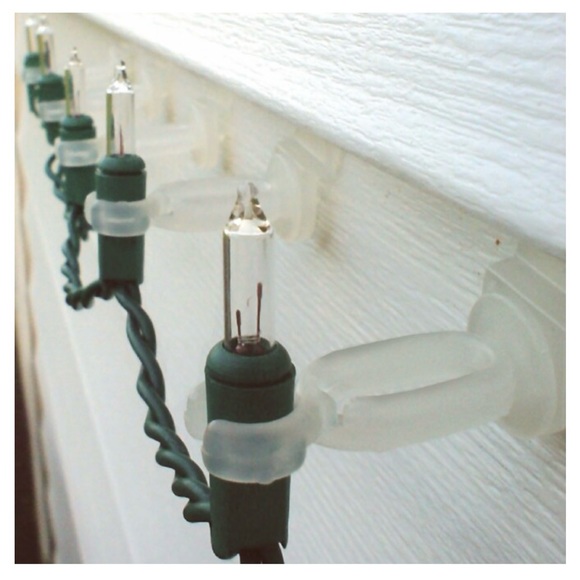 Holiday Living 12 Count Xmas Rope Light Clips Screw In Universal Swivel Clips - Picture 6 of 6